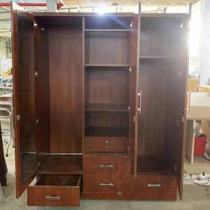 Tủ Quần Áo Cũ Gỗ Công Nghiệp 1m6