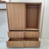 Tủ Quần Áo Cửa Lùa Nhiều Ngăn 1m55 Cũ