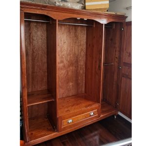 Tủ Quần Áo Gỗ Tự Nhiên 2 Cánh Cũ