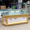 Tủ Trưng Bày Vàng Cũ 2m19 Mặt Kính