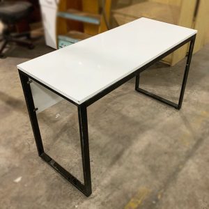 Bàn Làm Việc Kèm Bửng Chân Sắt Cũ