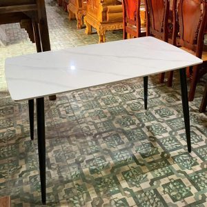 Bàn Mặt Đá Trắng Chân Côn Mới 99% (Nhiều Kích Thước)