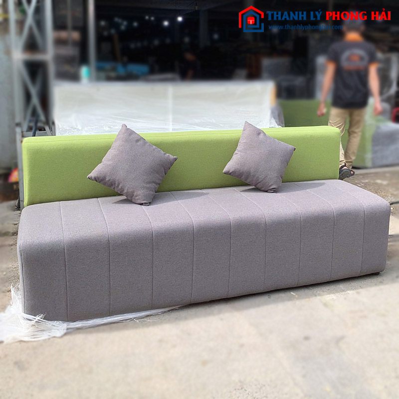 Băng Sofa Bọc Vải Kèm Gối Cũ