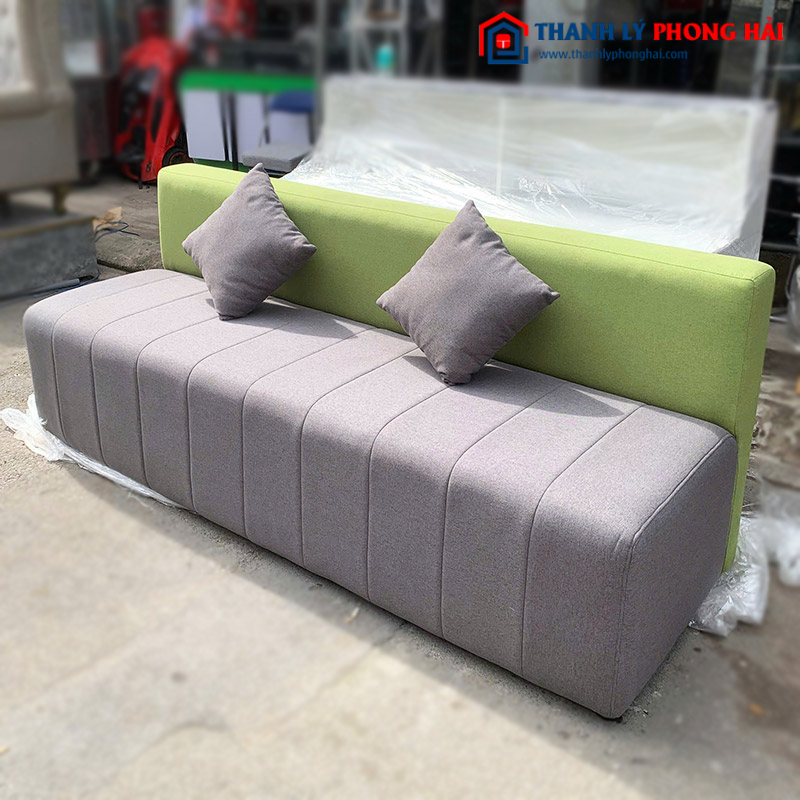 Băng Sofa Bọc Vải Kèm Gối Cũ