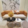 Bộ Sofa Băng Da Kèm Bàn Đôi Mới 99%