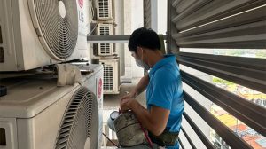 Cách vệ sinh cục nóng máy lạnh