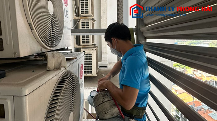 Cách vệ sinh cục nóng máy lạnh