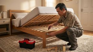 cách xử lý giường ngủ kêu cót két
