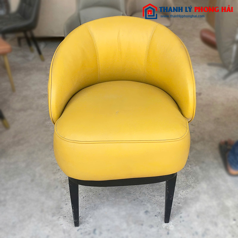 Ghế Cafe Bọc Da Đệm Dày Cũ