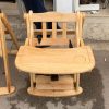 Ghế Em Bé Chân Lùn Bằng Gỗ Cũ