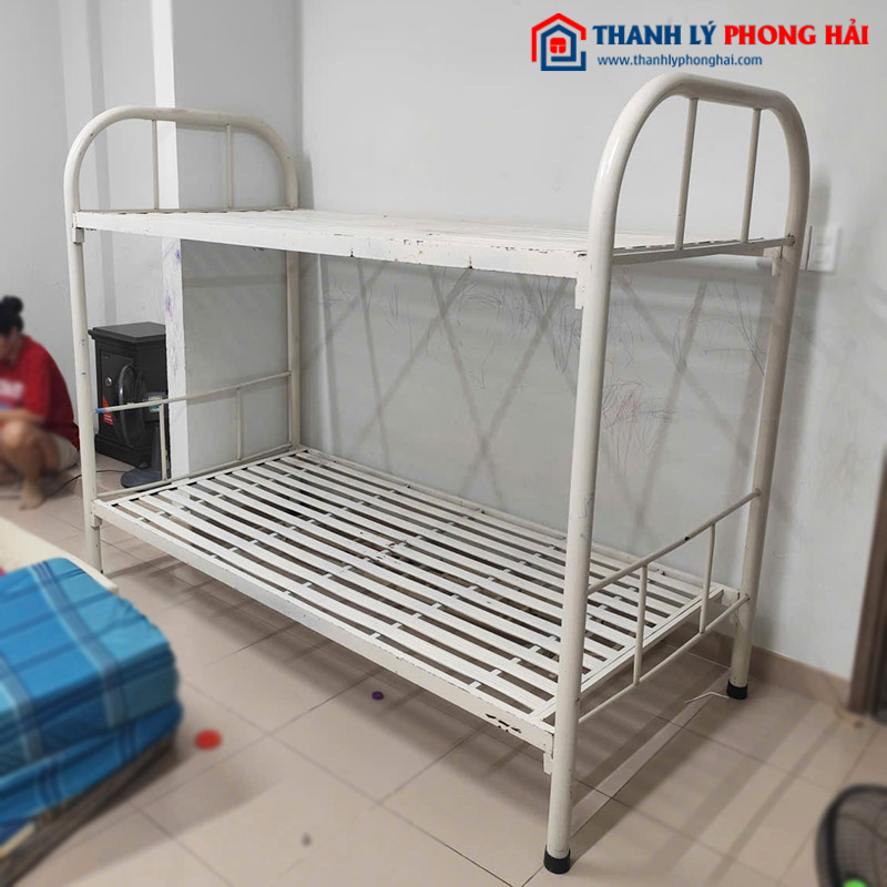 Giường Tầng Sắt 80cm Cũ