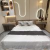 Hệ Giường Ngủ Gỗ Kèm Bàn Trang Điểm, Bàn Làm Việc Mới 99%