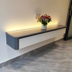 Kệ Tivi Treo Tường 3 Ngăn Gỗ Công Nghiệp Mới 99% (Nhiều Mẫu)