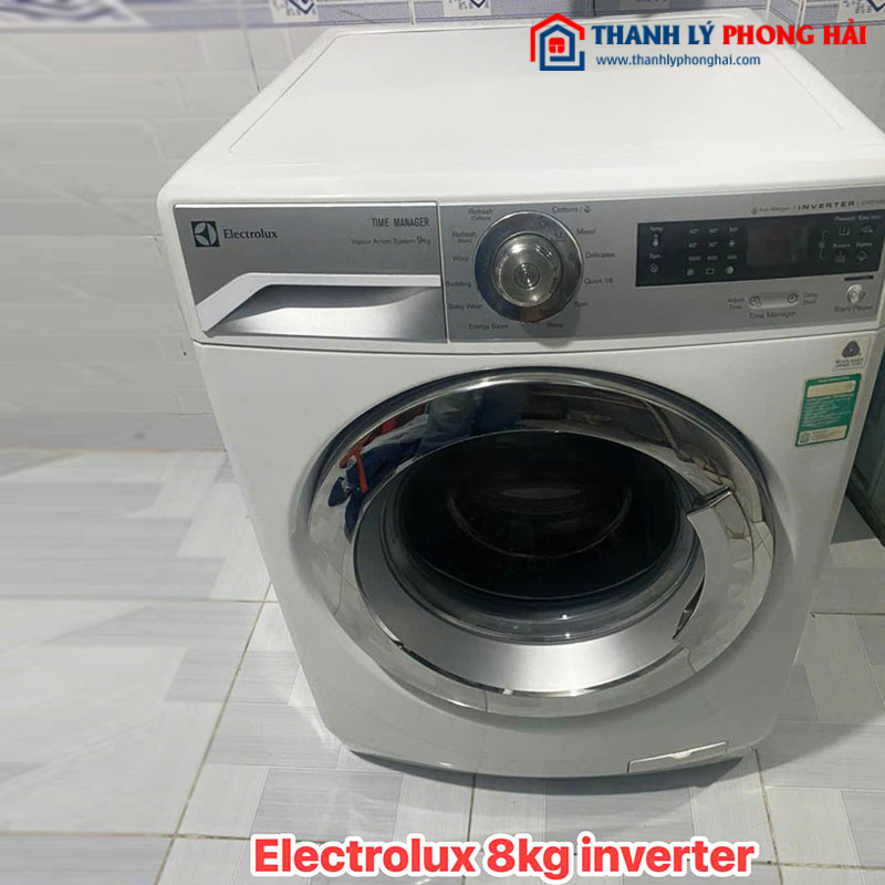 Máy Giặt Electrolux Lồng Ngang Inverter 8kg Cũ
