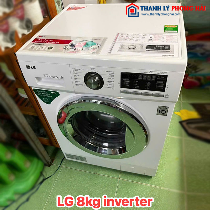 Máy Giặt LG Cửa Ngang 8kg Inverter Cũ