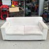 Sofa Băng 1m4 Bọc Vải Màu Trắng Cũ