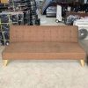 Sofa Bed Bọc Vải Nâu Cũ