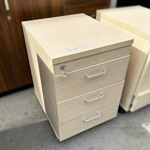 Tủ Cabin Gỗ Công Nghiệp 3 Ngăn Kéo Cũ