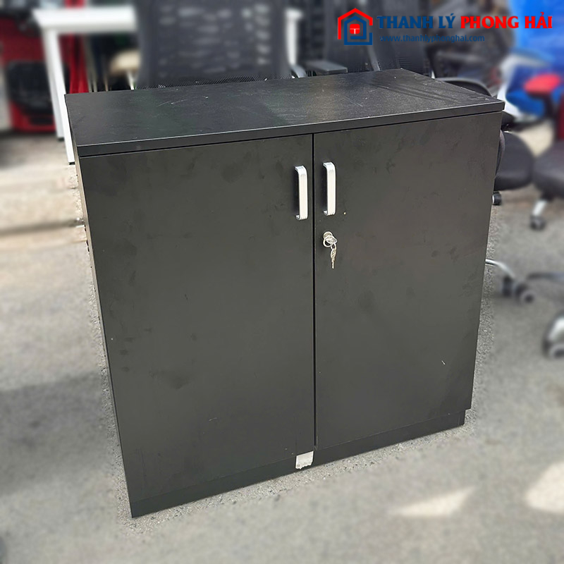 Tủ Hồ Sơ 2 Cánh Gỗ Công Nghiệp Cũ (Nhiều Màu)