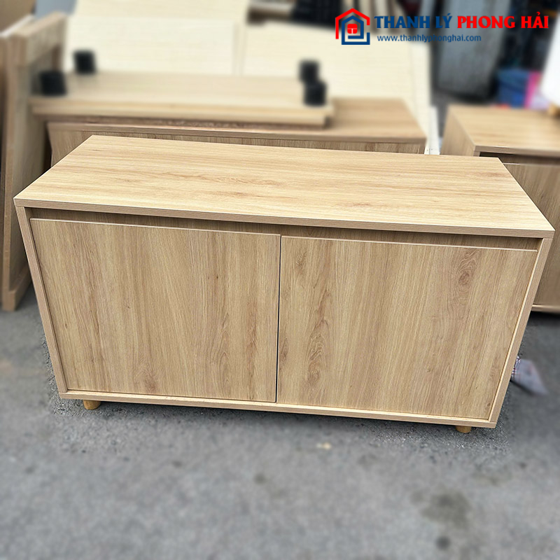 Tủ Hồ Sơ Gỗ Công Nghiệp Cũ 2 Cánh