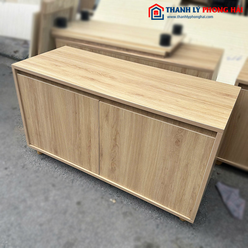 Tủ Hồ Sơ Gỗ Công Nghiệp Cũ 2 Cánh