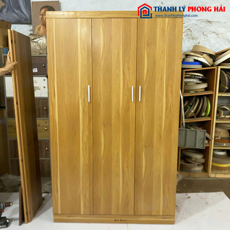 Tủ Quần Áo 2 Cánh Tồn Kho Gỗ Công Nghiệp Cũ