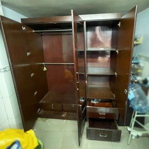 Tủ Quần Áo Gỗ Có Gương Soi Cũ