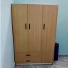 Tủ Quần Áo Gỗ Công Nghiệp 3 Cánh Có Hộc Cũ