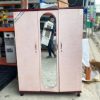 Tủ Quần Áo Sắt 3 Cánh Có Gương Cũ