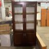 Tủ Trưng Bày 2 Cánh Kính Gỗ Công Nghiệp Cũ