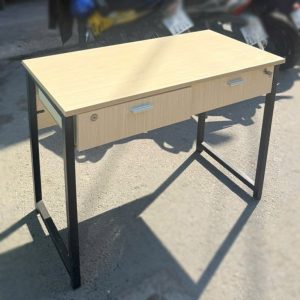 Bàn Làm Việc Gỗ Công Nghiệp 2 Hộc Cũ