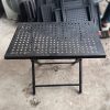Bàn Sắt Chân Xếp Gọn Mặt Lỗ Cũ