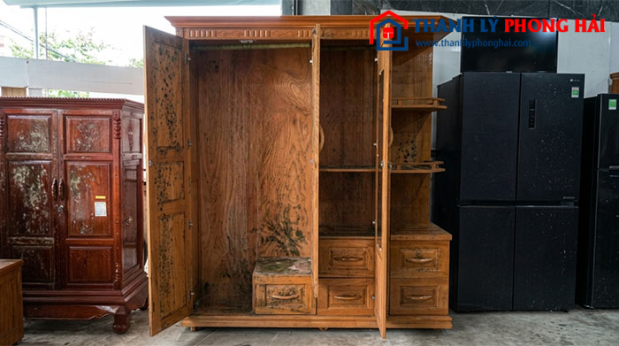 Cách xử lý tủ quần áo bị mốc