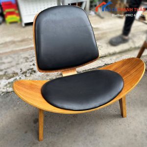 Ghế Cafe Khung Gỗ Uốn Cong Lót Đệm Cũ