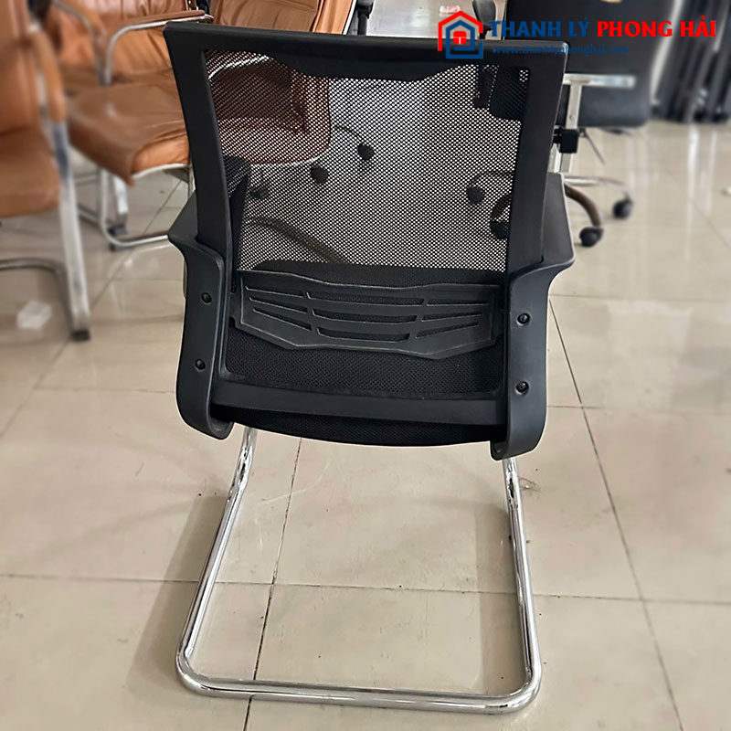 Ghế Lưng Lưới Chân Inox Xoay Cũ