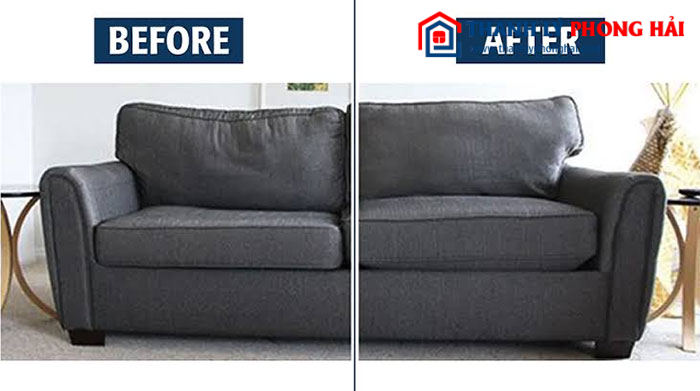 Sửa ghế sofa bị lún