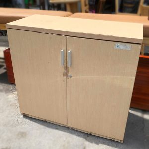 Tủ Hồ Sơ Gỗ Công Nghiệp 92cm 2 Cánh Cũ