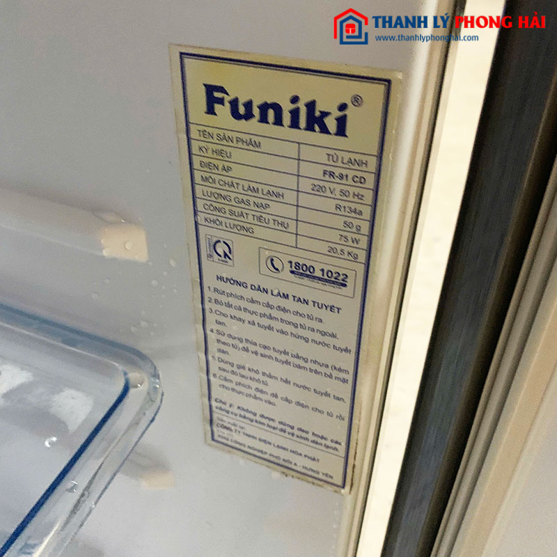Tủ Lạnh Funiki FR-91CD 90 Lít Cũ