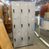 Tủ Locker Sắt 9 Ngăn Có Khóa Riêng Cũ
