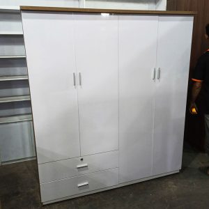 Tủ Quần Áo Nhựa 4 Cánh Có Hộc Kéo Cũ