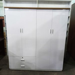 Tủ Quần Áo Nhựa 4 Cánh Có Hộc Kéo Cũ