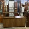 Tủ Trưng Bày Gỗ Công Nghiệp Kệ Mở Kết Hợp Hộc Kín Cũ