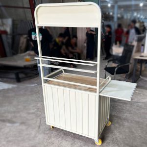 Xe Bán Hàng Takeaway Bằng Alu Mới 99%