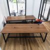 Bàn Họp Chân Sắt Chữ U 2m4 Cũ