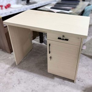 Bàn Làm Việc Gỗ Công Nghiệp 1m Kèm Tủ Cũ
