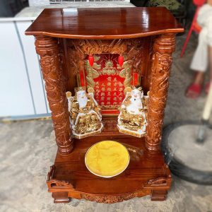 Bàn Thờ Tài Địa Gỗ Tự Nhiên Cũ