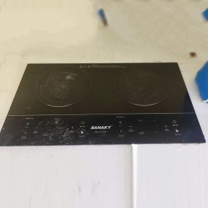Bếp Điện Đôi Mặt Kính Sanaky SNK-201HGW Cũ