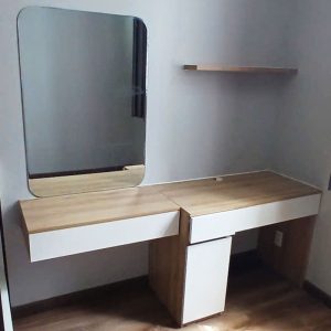 Hệ Bàn Trang Điểm Gỗ Kèm Bàn Làm Việc Cũ