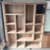 Kệ Sách Nhiều Ngăn 1m75 Gỗ Cũ