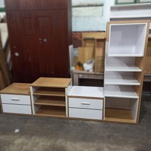 Kệ Tivi Gỗ Công Nghiệp Nhiều Hộc Cũ